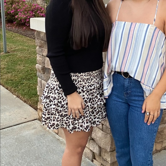 Lizard Thicket Cheetah Print Skirt - Picture 2 of 3